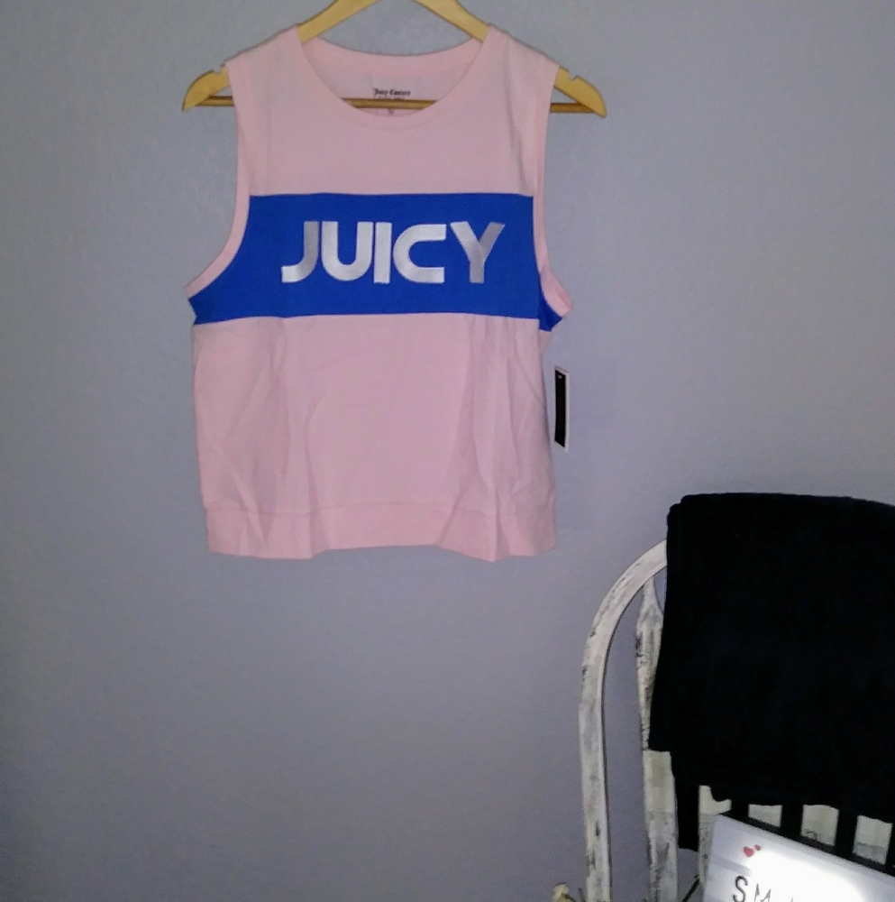 NWT- Juicy Couture colorblock logo T
